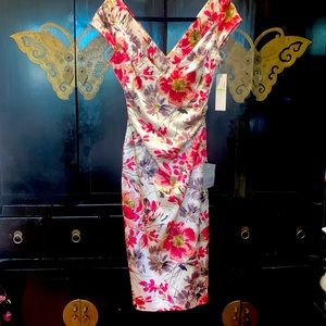 Maggy London flower Dress